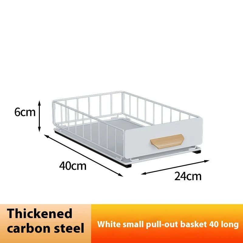 Installation-free Kitchen Sink Seasoning Multi-functional Storage Rack